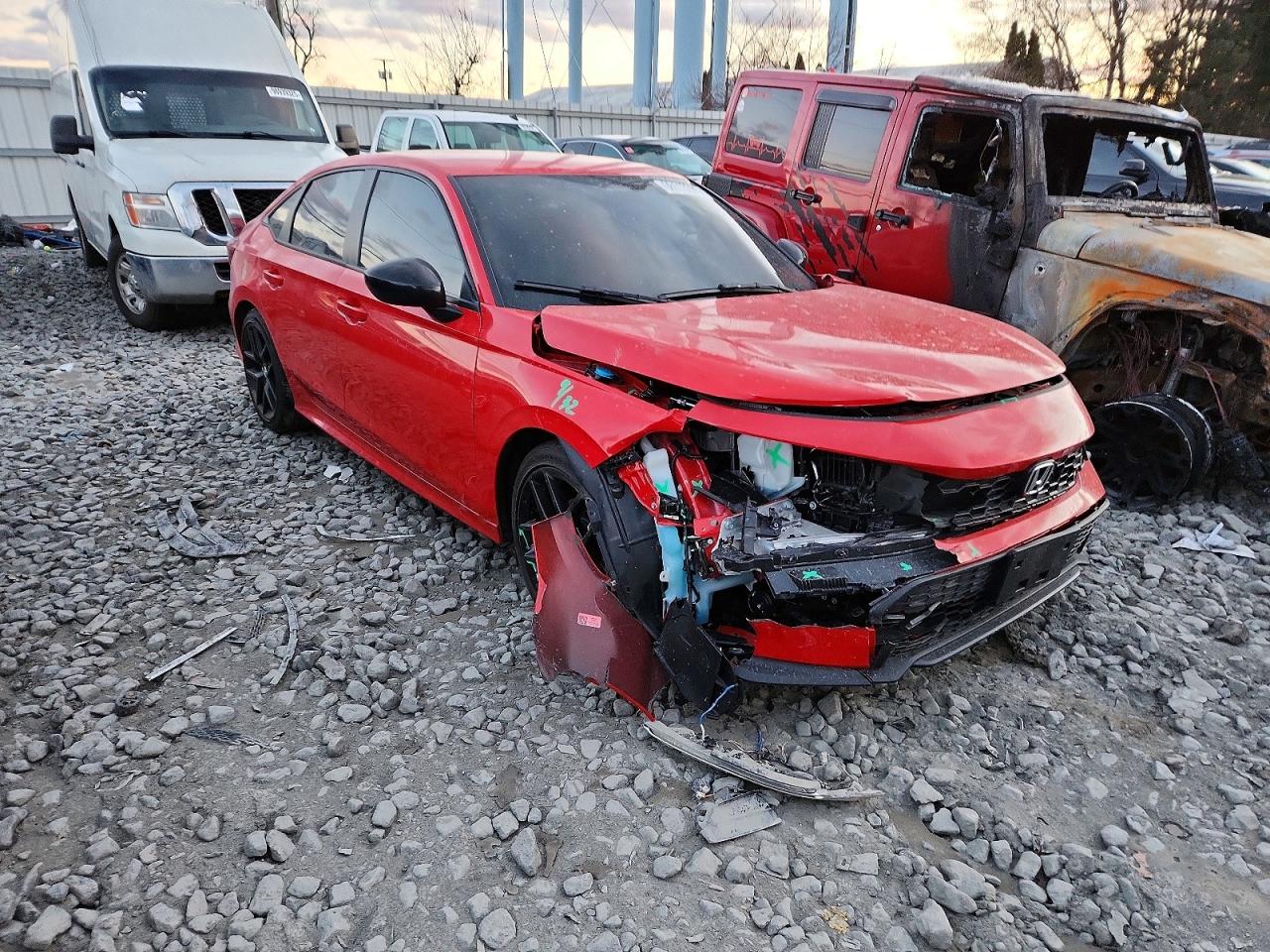 Front-left corner impact